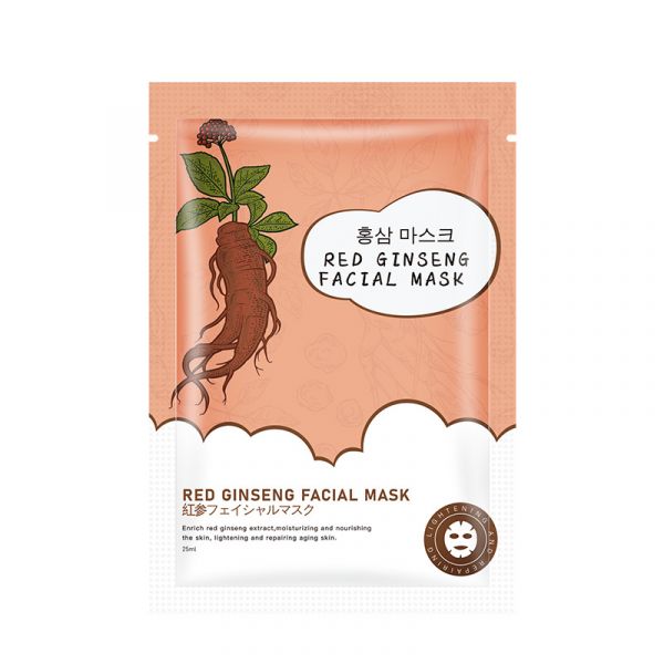 Nourishing mask with red ginseng root extract MOOYAM.(3140)